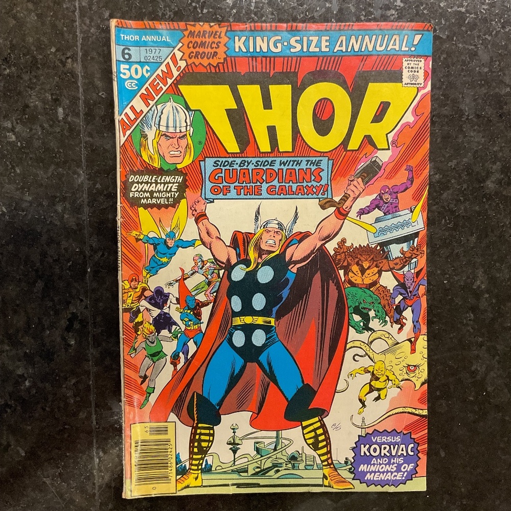 Thor Guardians of Galaxy Comic Book 1977